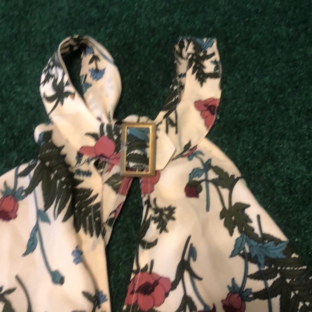 Hommage from Los Angeles Floral Trapeze Sleeveless Top - Picture 5 of 12